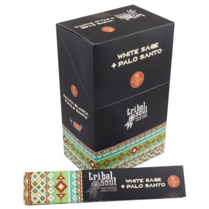Kadzidełka Tribal Soul BIAŁA SZAŁWIA + PALO SANTO