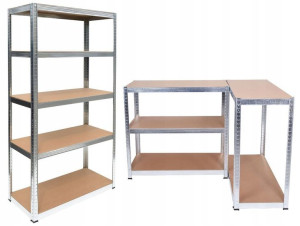 Regał Magazynowy Metalowy 5 Półek 180x90x40 875kg