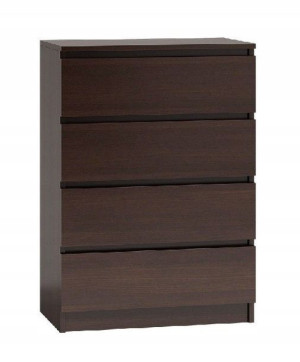 Komoda Szafka Regał 4 Szuflady M4 Wenge