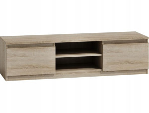 Nowoczesny Stolik Szafka Rtv Lcd 140cm Dąb Sonoma