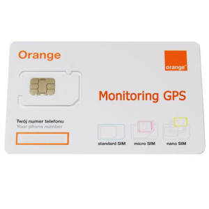 Telemetryczna Karta Gps Orange | Transmisja Gprs