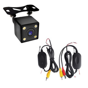 Bezprzewodowa Kamera Cofania 4 Diody Led