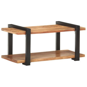 Szafka pod TV, 90x40x40 cm, lite drewno akacjowe