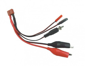 Multiadapter T-dean żeński - Futaba/JST/Krokodylki/Klips