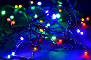 Lampki choinkowe 40 LED - Światełka świąteczne