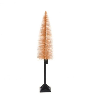 Choinka sztuczna w kolorze miedzianym drzewko świąteczne 120 cm glamour