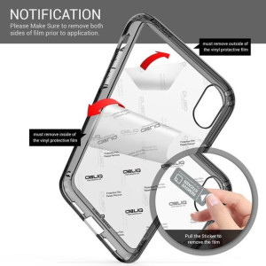 Obliq Naked Shield - Etui iPhone Xs / X (Black)