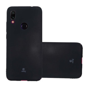 Crong Smooth Skin - Etui Xiaomi Redmi 7 (czarny)