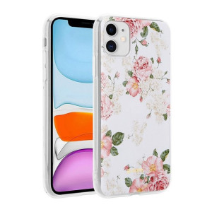 Crong Flower Case - Etui iPhone 11 (wzór 02)
