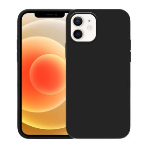 Crong Color Cover - Etui iPhone 12 / iPhone 12 Pro (czarny)