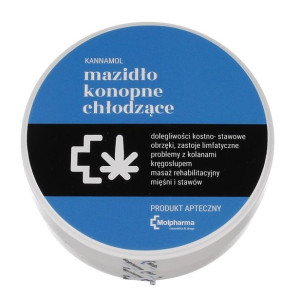 Konopne Mazidło chłodzące KANNAMOL 100ml