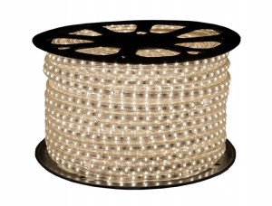 TAŚMA LED WĄŻ 230V 2835 12W NEUTRALNA b.zasilacza