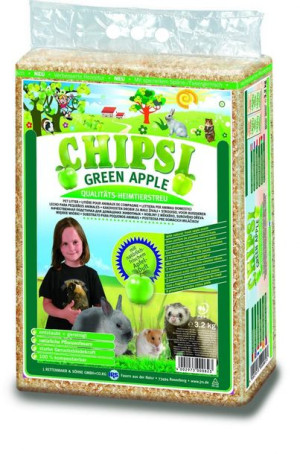 CHIPSI Green Apple 60l, 3,2 kg "wiórowe"