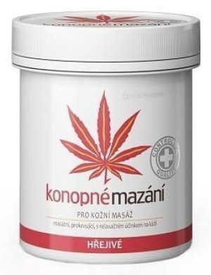 Maść konopna rozgrzew. na bóle mięśni i stawów 250ml konopne mazani