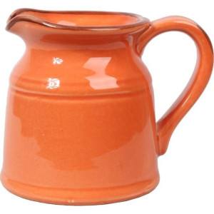 Dzbanek Ceramiczny Pomarańczowy Dzban Dekoracyjny