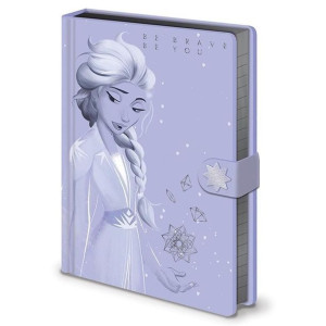 Frozen 2 - Notatnik / Notes A5 Elsa ze skóry ekologicznej