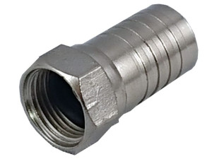 Wtyk F 6,8mm zaciskany F 6,8 zaciskany