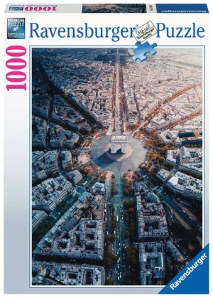 Puzzle 1000el Paryż z lotu ptaka