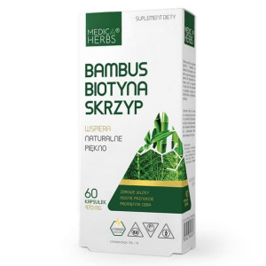 MEDICA HERBS Bambus Biotyna Skrzyp 60kaps