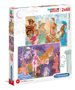 Clementoni Puzzle 2x60el Olympian Gods