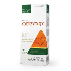 MEDICA HERBS Koenzym Q10 100mg 40kaps