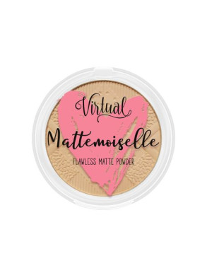 VIRTUAL Puder matujący 04 WARM BEIGE