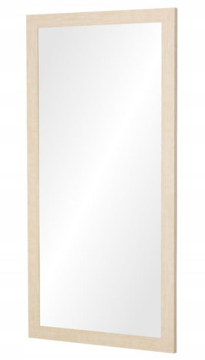 Lustro w ramie klejonej PREMIUM 110x60 KLON