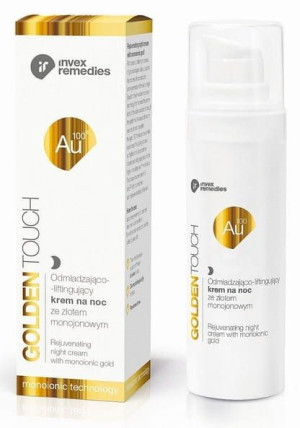 Invex Remedies ODMŁADZAJĄCY KREM NA NOC ze złotem monojonowym Au100 - 30ml