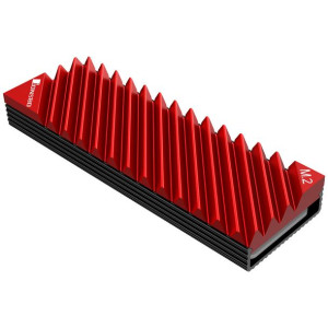 Radiator na dysk ssd m.2 Jonsbo czerwony
