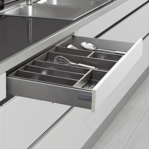 Szuflada MAGICBOX L350 H80 niska ANTRACYT
