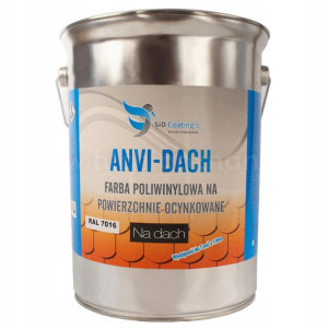 Farba do dachu ANVI-DACH 5L KOLORY RAL