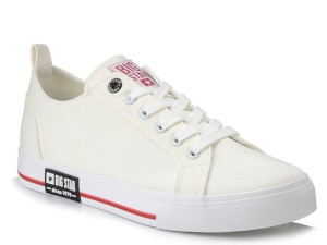 Trampki Big Star Ff174119 Białe Męskie Niskie