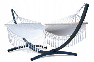 POTENZA Stelaż TYTAN 350kg+Hamak SANTIA XL 220x160