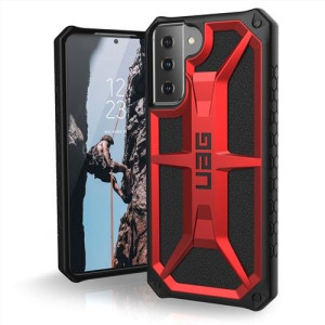 Uag Monarch Etui Do Samsung S21 - Crimson