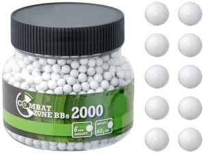 Kulki BB do ASG Combat Zone Basic 0,2 g 6 mm 2000 szt.