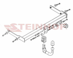 Hak holowniczy VW Passat B6 Kombi 2005-2010