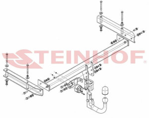 Hak holowniczy Audi A6 C6 Allroad 2006 -2011