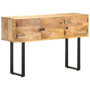 Szafka, 116x35x75 cm, lite drewno mango