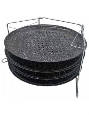 Zestaw 4 Blach Do Pieczenia Pizzy Kinghoff Kh-1553