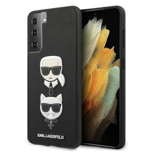 Etui Karl Lagerfeld KLHCS21MSAKICKCBK Samsung Galaxy S21+ Plus czarny/black