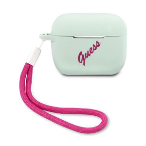 Etui Guess GUACAPLSVSBF Apple AirPods Pro cover niebieski fuksja/blue fusch