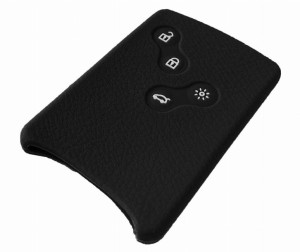 Etui silikonowe na kluczyk RENAULT Czarne