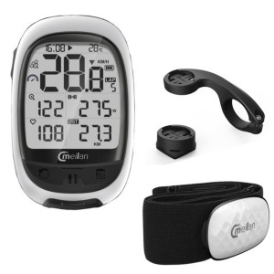Meilan M2 Bezprzewodowy Licznik GPS + Pulsometr