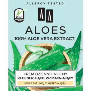 AA ALOES Krem dzienno-nocny regenerująco-wzmacniający 50ml