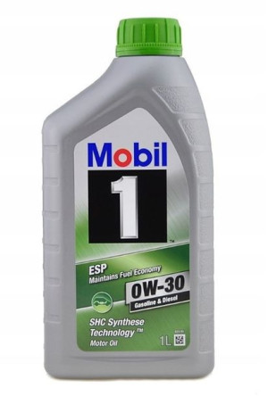 Olej silnikowy MOBIL 1 0W30 ESP 1L