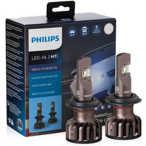 Żarówki LED PHILIPS Ultinon Pro9000 +250% HL H7 12/24V (5800K)