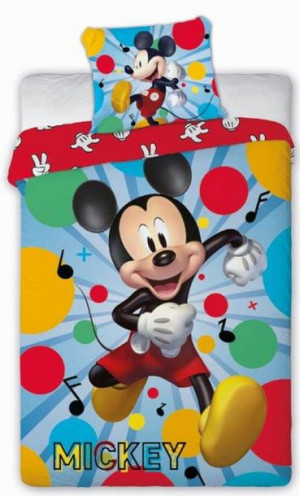 Pościel  licencyjna 160x200 Myszka Mickey Miki