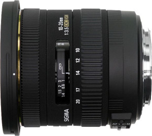 Sigma 10-20 mm f/3.5 EX DC HSM Canon