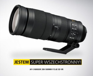 Nikon Nikkor AF-S 200-500 mm f/5.6 E ED VR