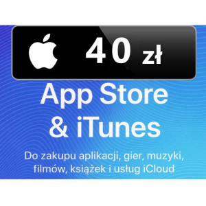 Apple Store iTunes 40 zł